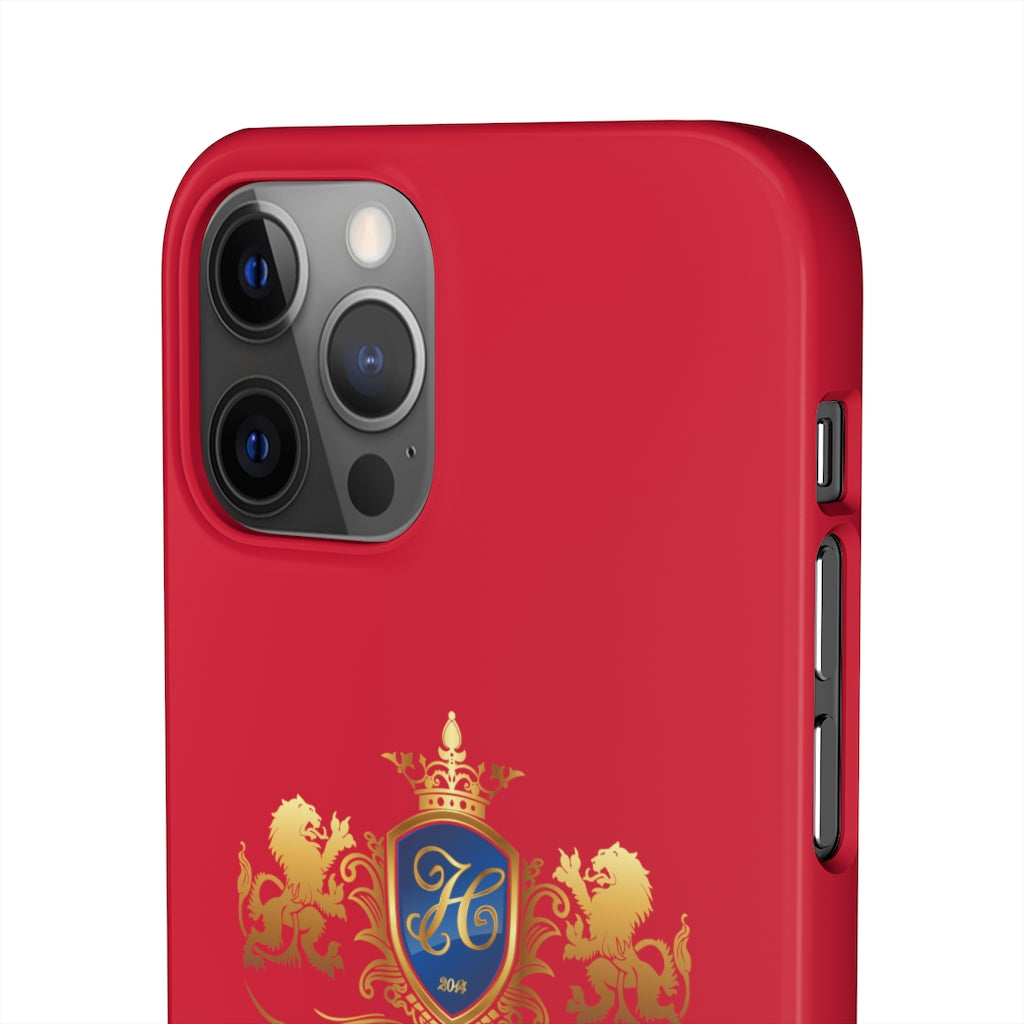 Hashawn Carey Logo Red Slim Phone Case
