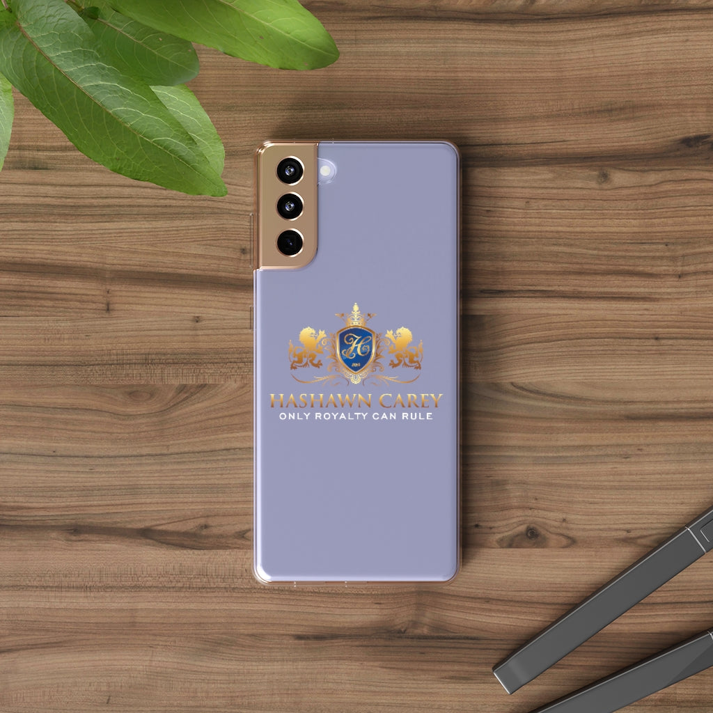 Hashawn Carey Logo Clear Phone Case