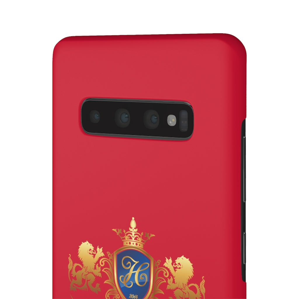 Hashawn Carey Logo Red Slim Phone Case