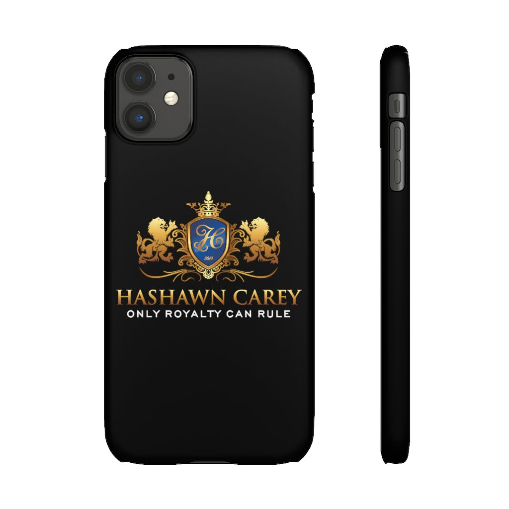 Hashawn Carey Logo Black Slim Phone Cases