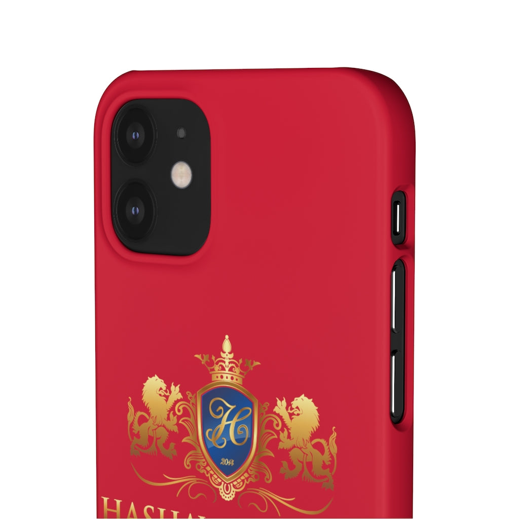 Hashawn Carey Logo Red Slim Phone Case