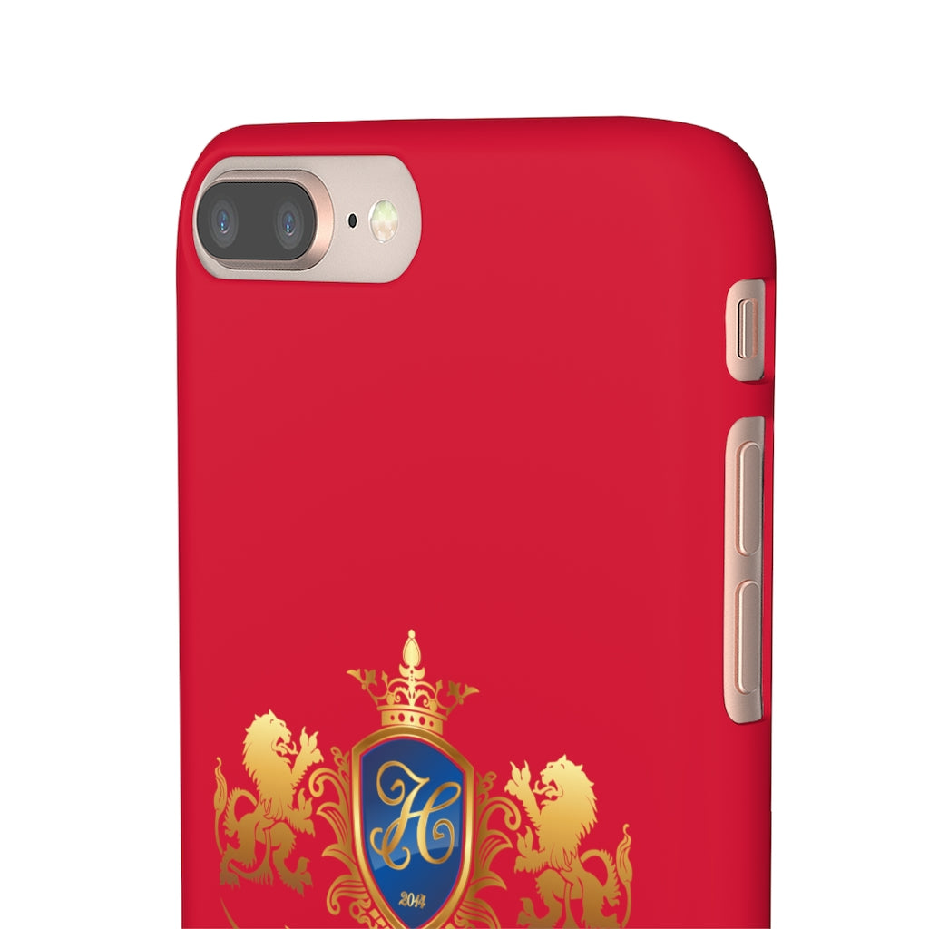 Hashawn Carey Logo Red Slim Phone Case