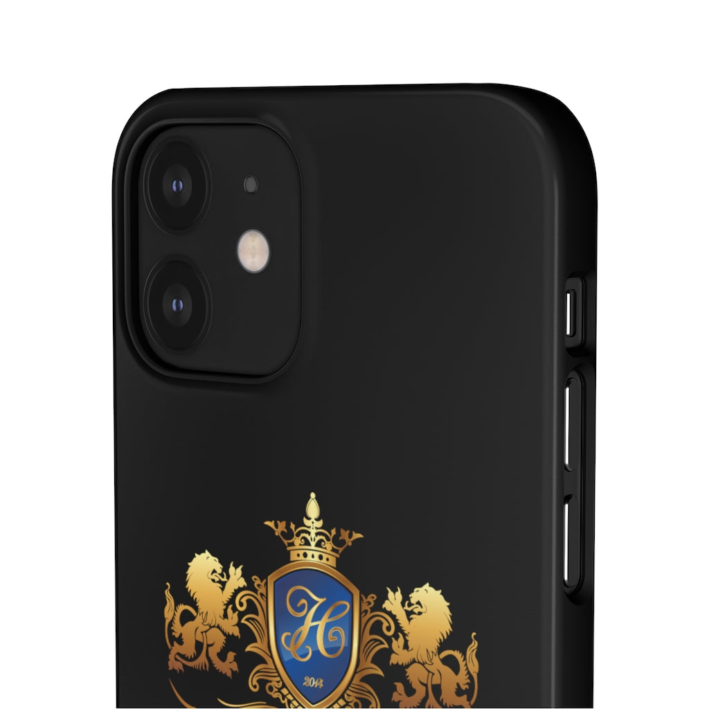 Hashawn Carey Logo Black Slim Phone Cases