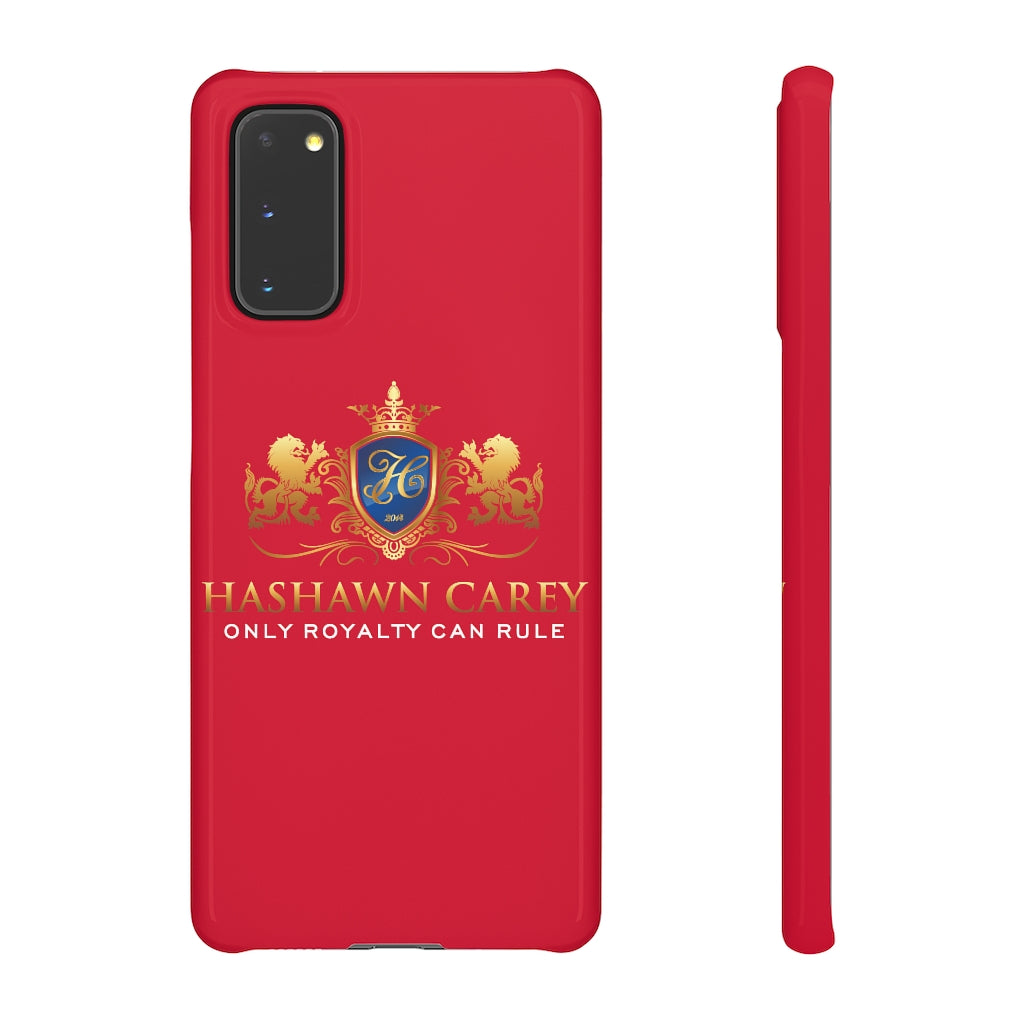 Hashawn Carey Logo Red Slim Phone Case