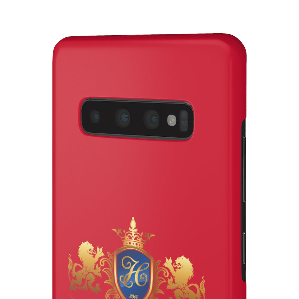 Hashawn Carey Logo Red Slim Phone Case