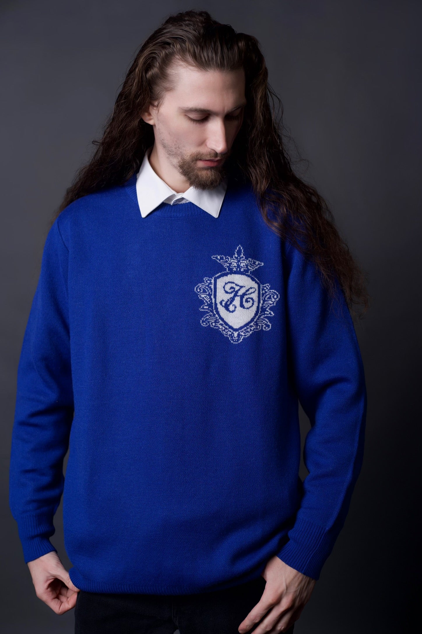Hashawn Carey Apparel Royal Bleu Sweater