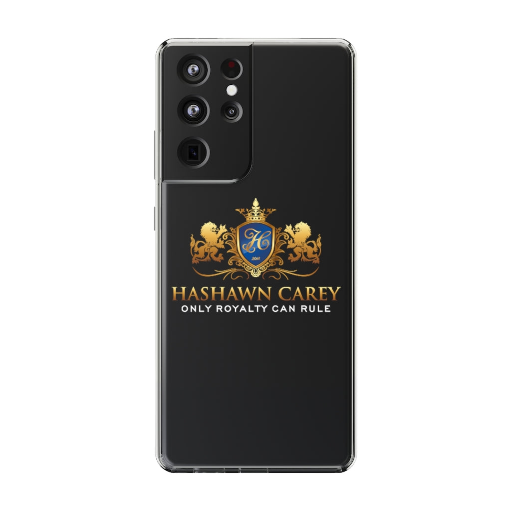Hashawn Carey Logo Clear Phone Case