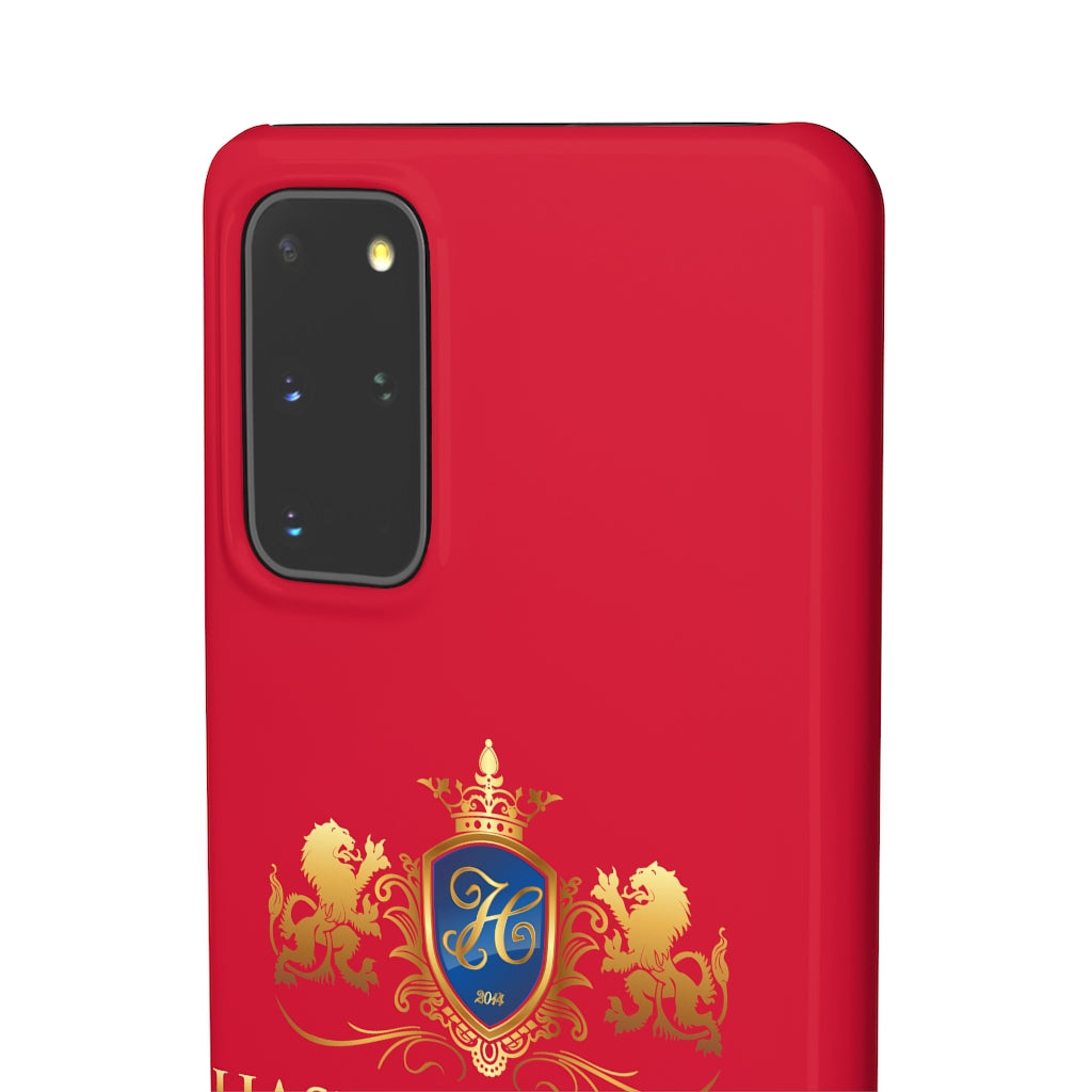 Hashawn Carey Logo Red Slim Phone Case
