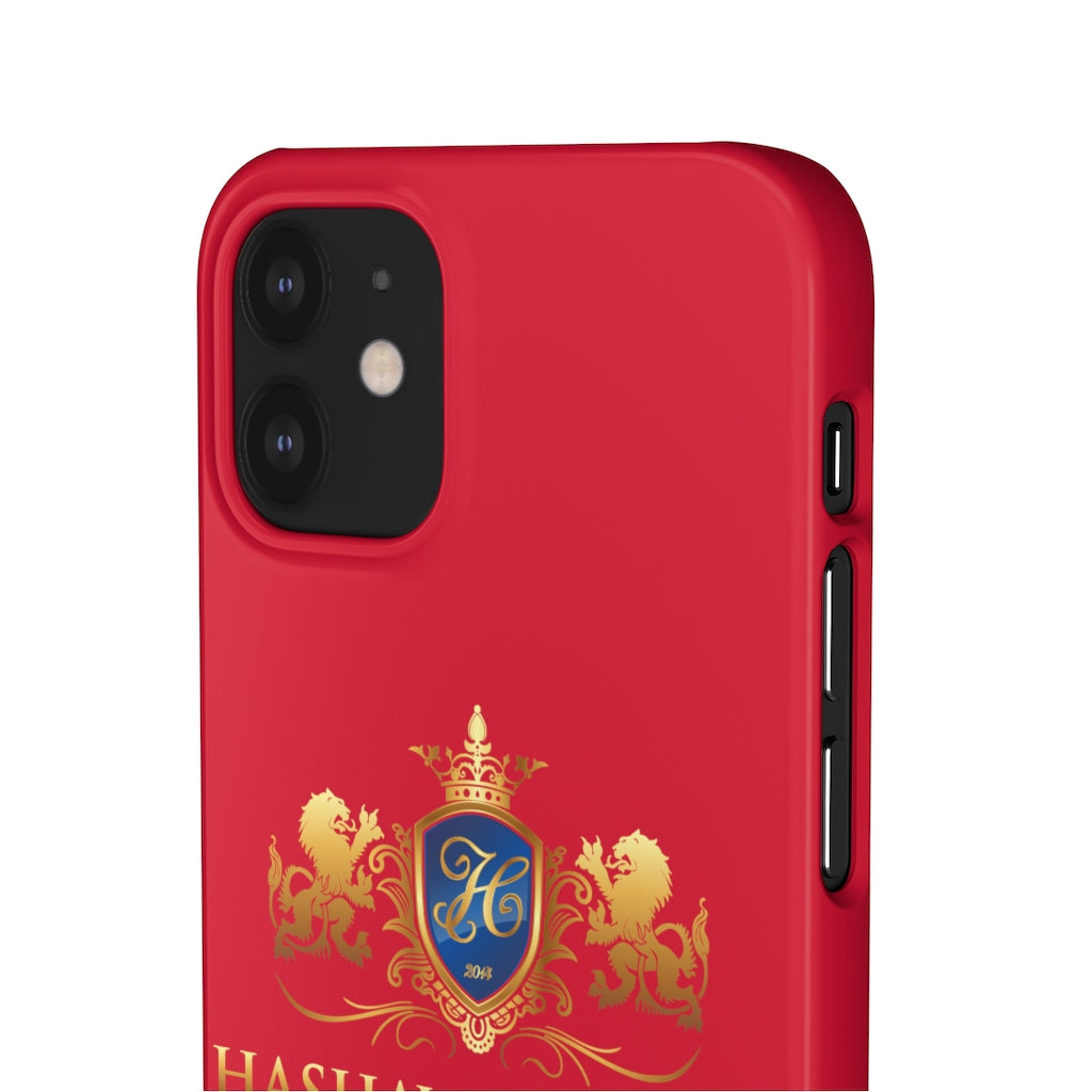 Hashawn Carey Logo Red Slim Phone Case
