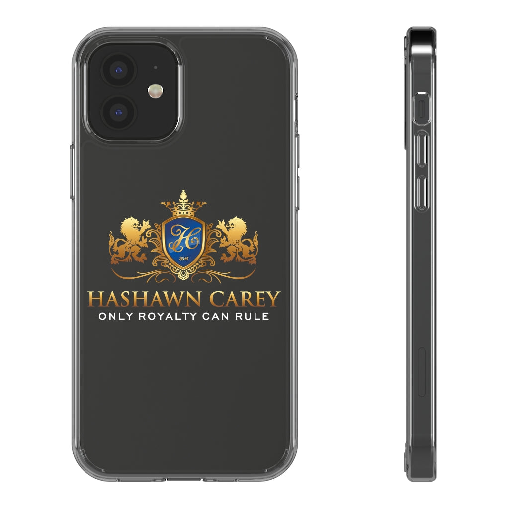 Hashawn Carey Logo Clear Phone Case