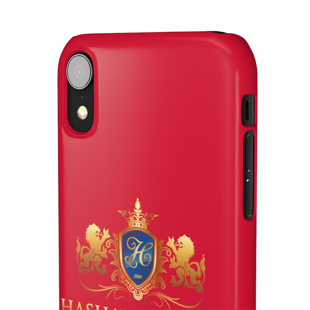 Hashawn Carey Logo Red Slim Phone Case