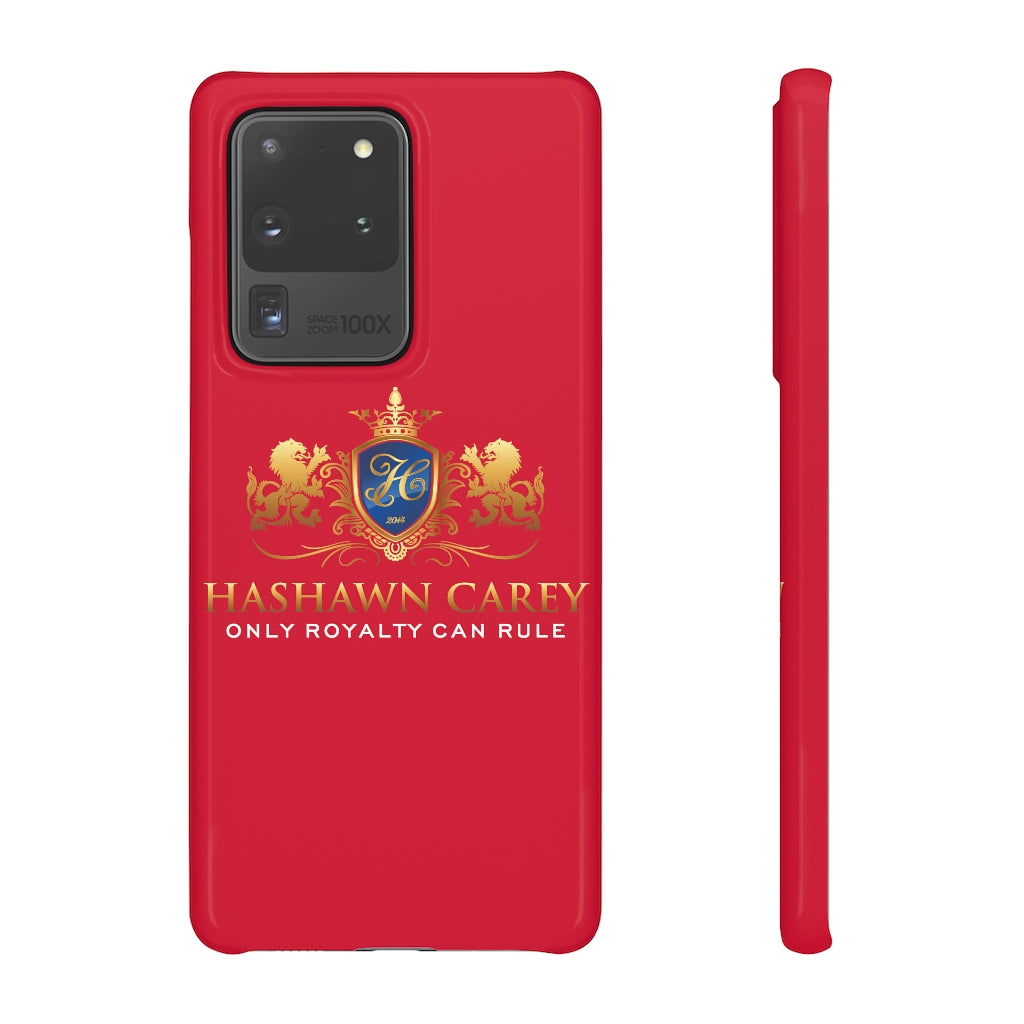 Hashawn Carey Logo Red Slim Phone Case