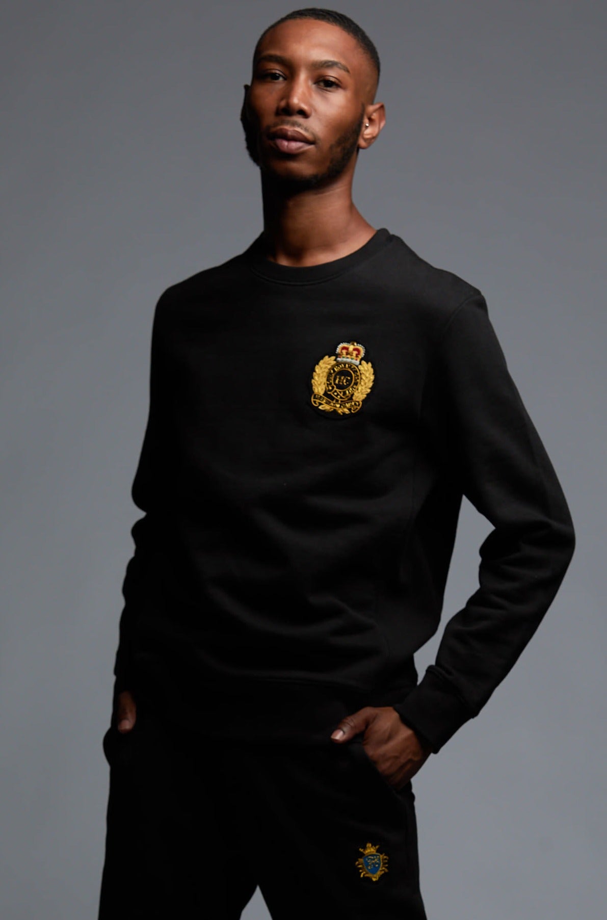 Hashawn Carey Limited Edition Royal Patch Sweatshirt