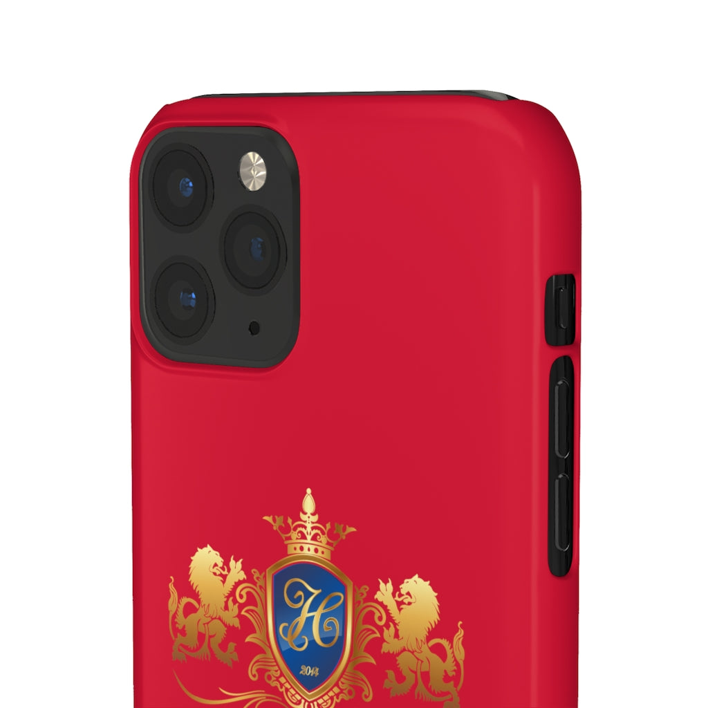 Hashawn Carey Logo Red Slim Phone Case