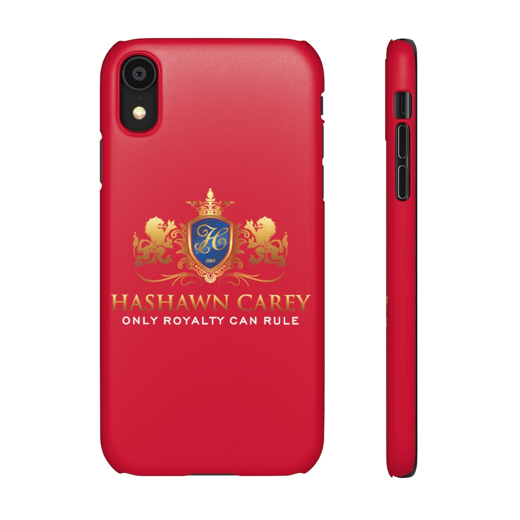 Hashawn Carey Logo Red Slim Phone Case