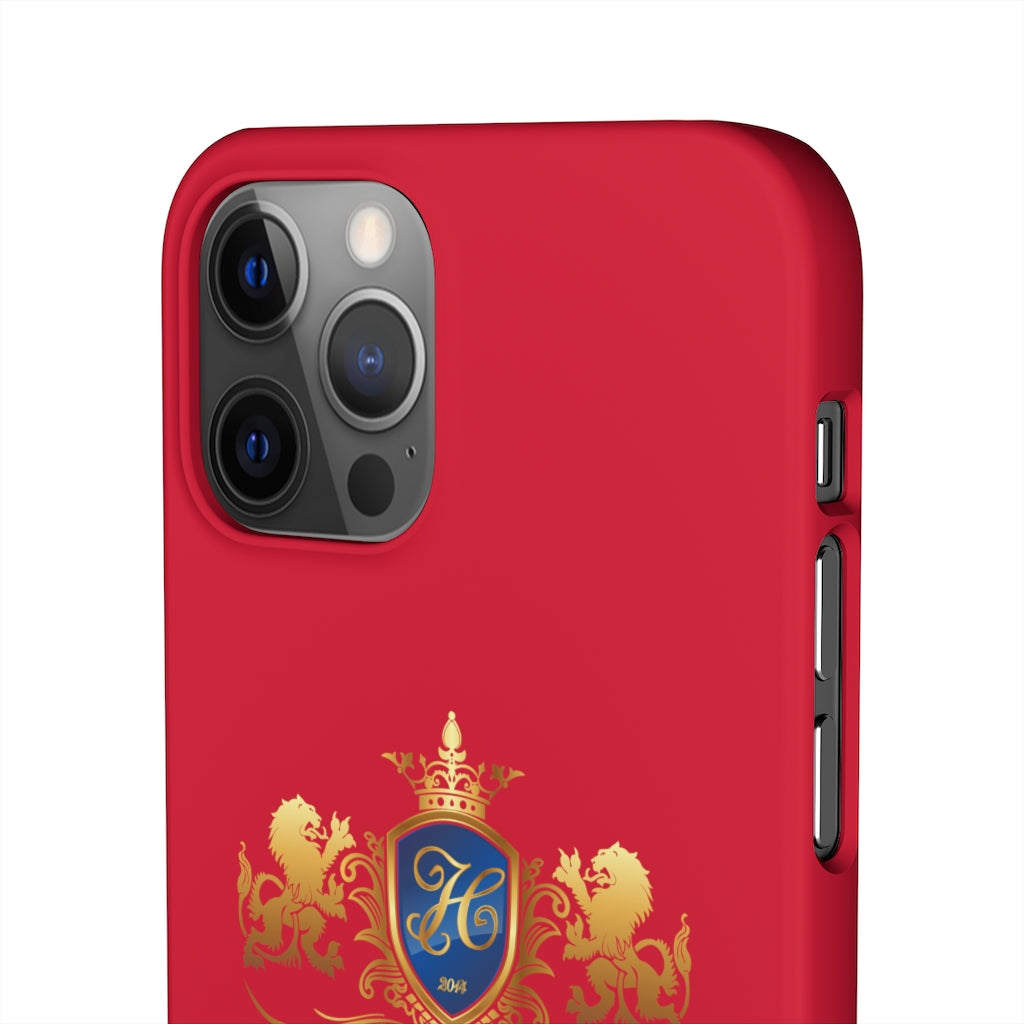 Hashawn Carey Logo Red Slim Phone Case