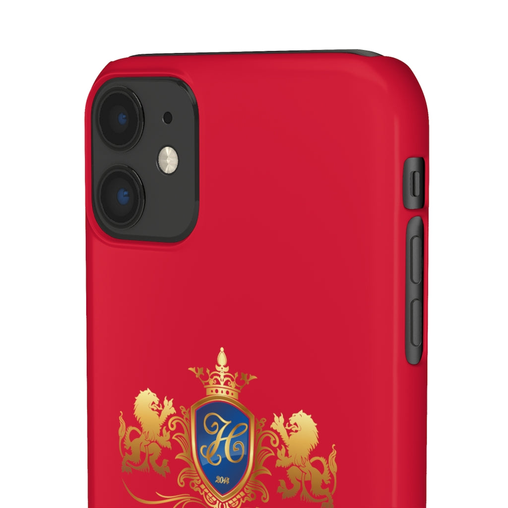Hashawn Carey Logo Red Slim Phone Case