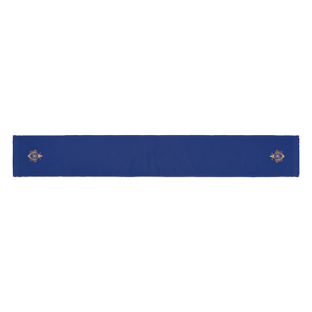Royal Blue Crest Scarf