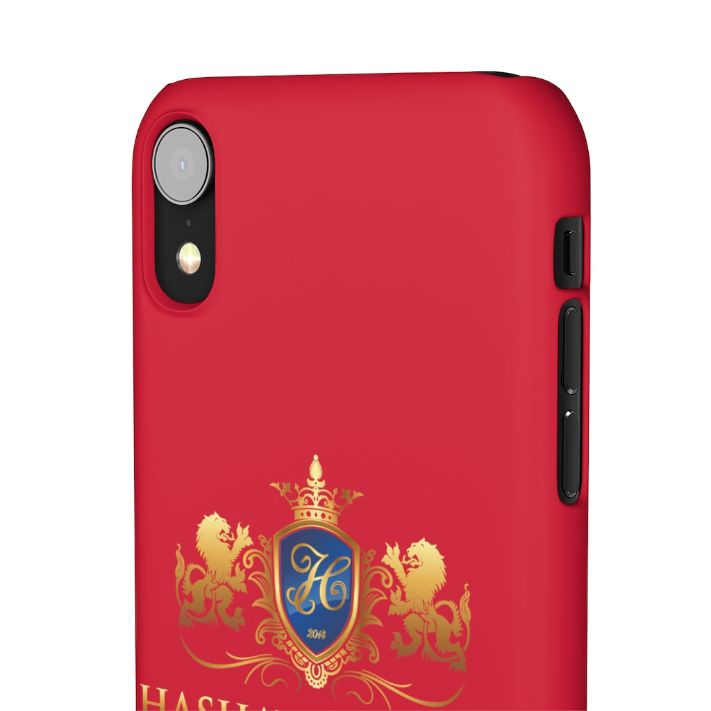 Hashawn Carey Logo Red Slim Phone Case