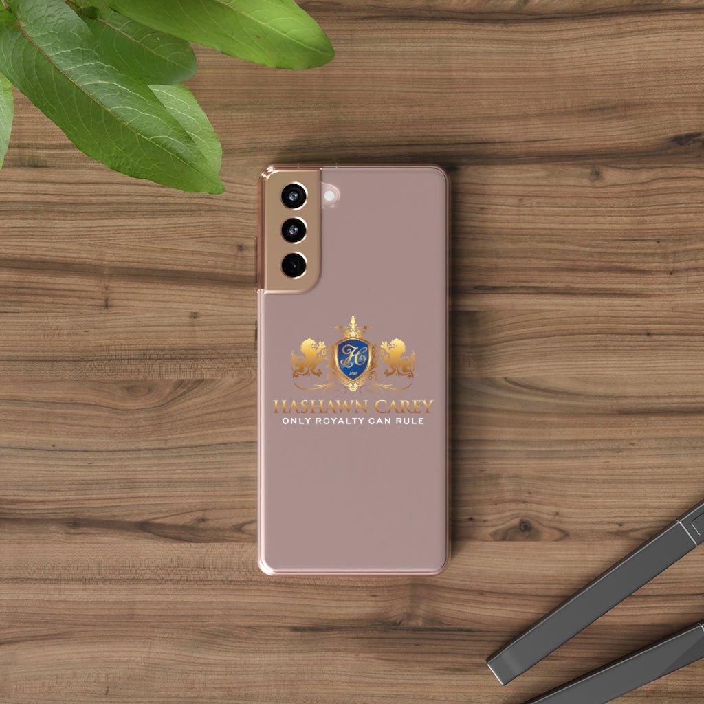 Hashawn Carey Logo Clear Phone Case