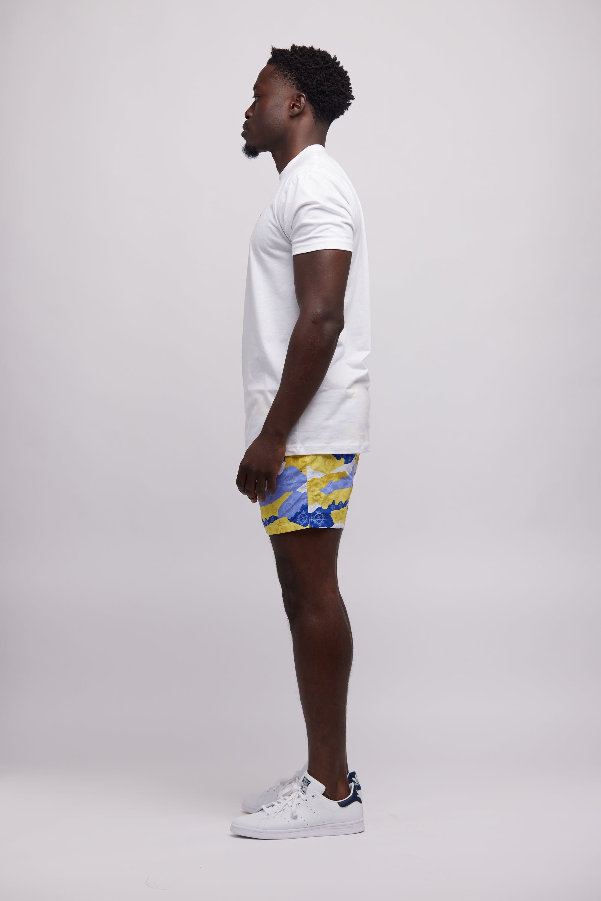 Hashawn Carey Apparel Camo Swim Trunks