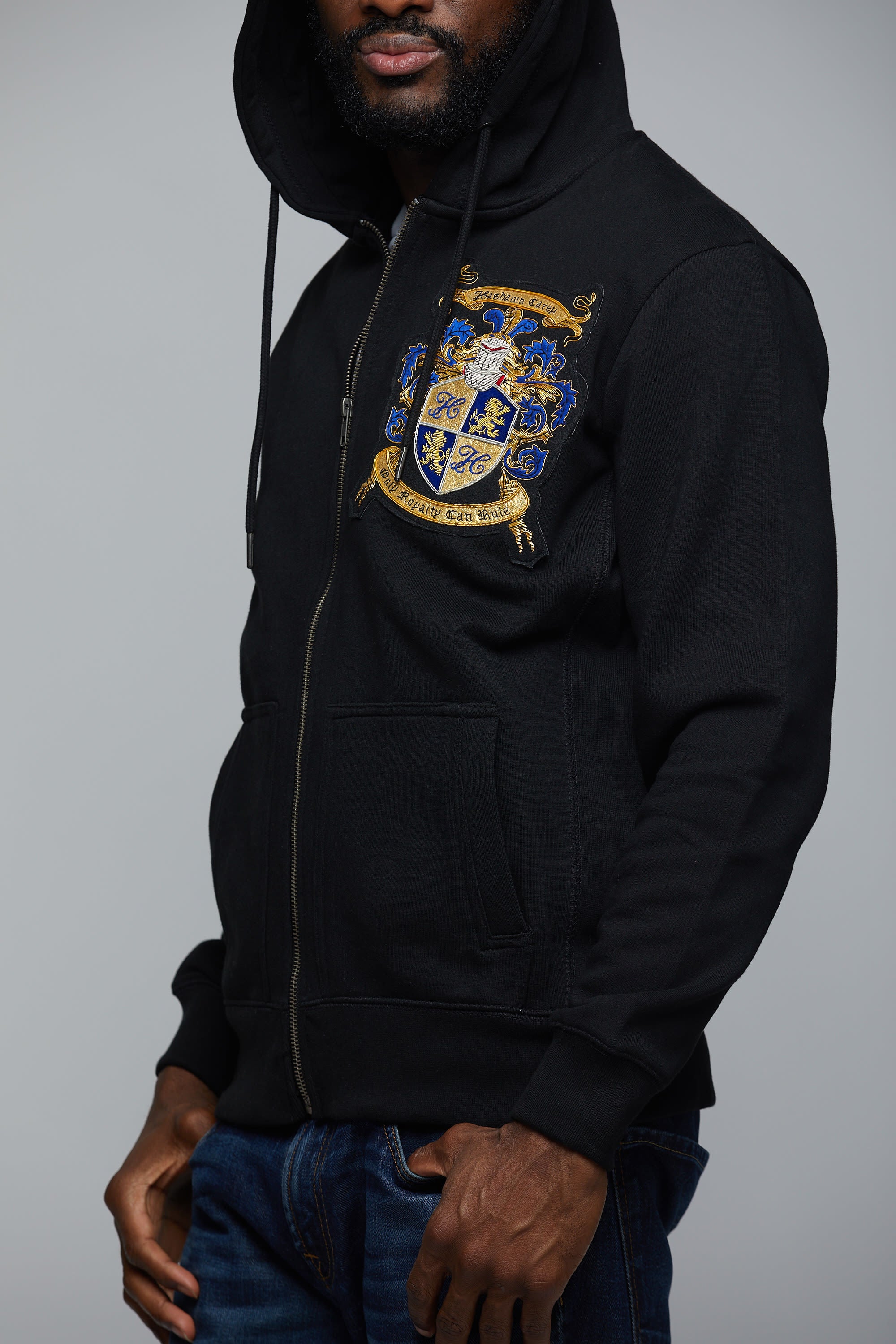 Hashawn Carey Coat Of Arms Hoodie