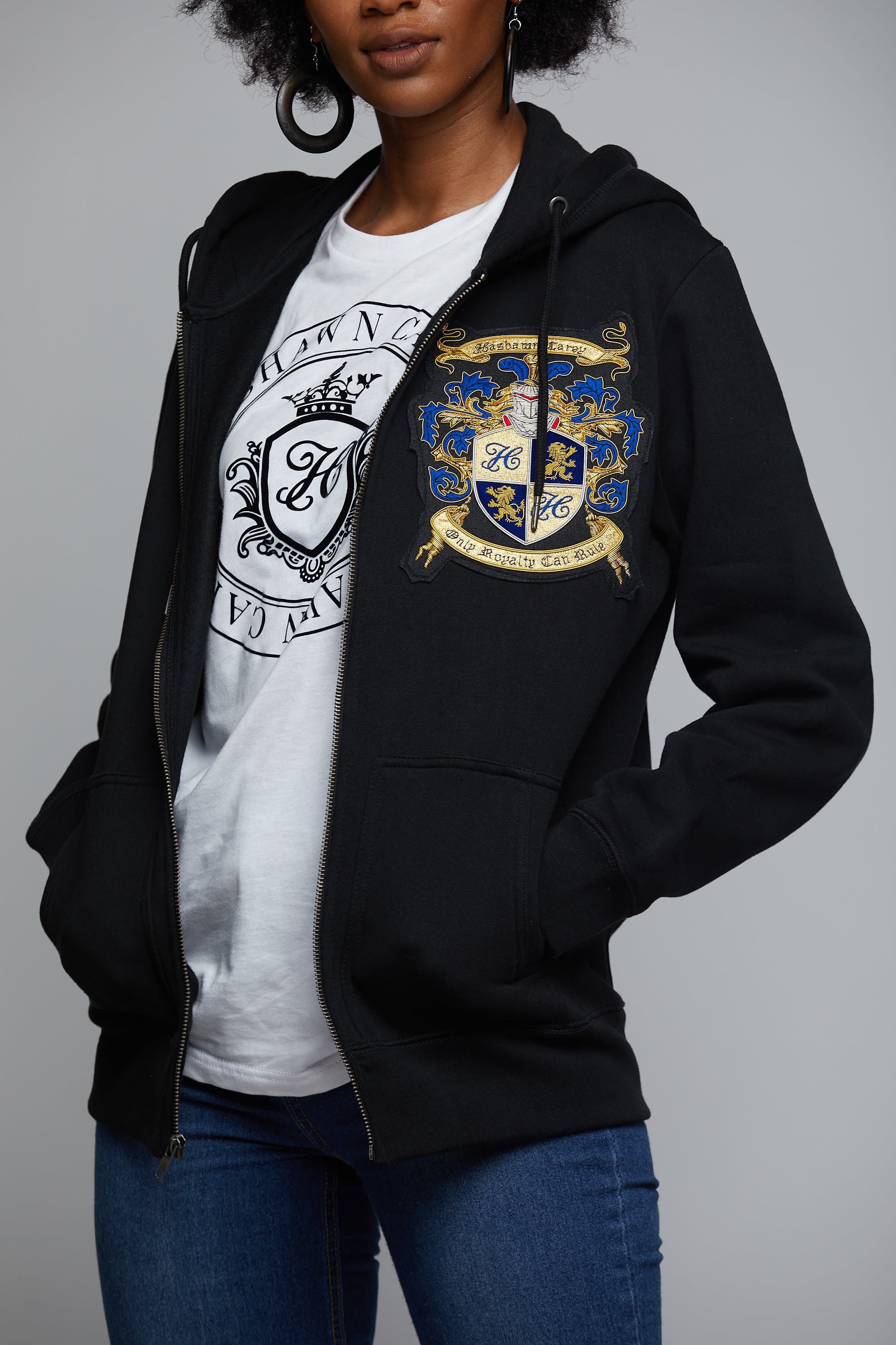 Hashawn Carey Coat Of Arms Hoodie