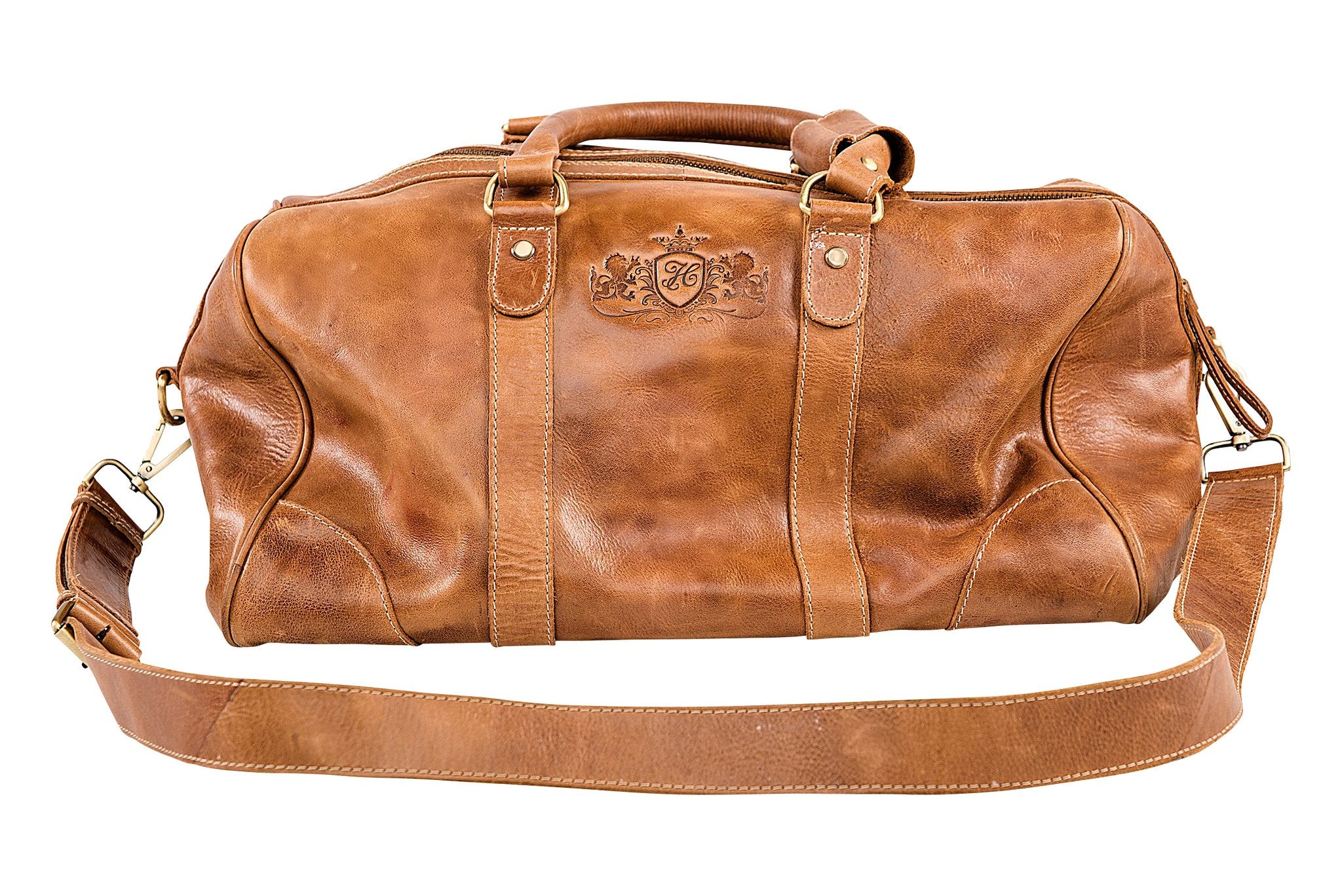 Westbridge Genuine Leather Duffle Bag - Hashawn Carey Apparel