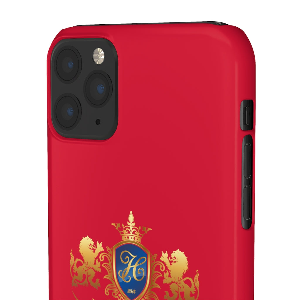 Hashawn Carey Logo Red Slim Phone Case