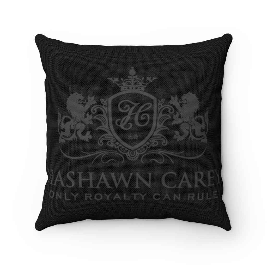 Hashawn Carey Logo Black Pillow - Hashawn Carey Apparel