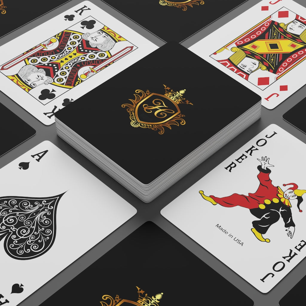 Crest Poker Cards
