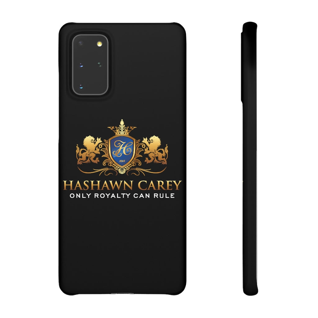 Hashawn Carey Logo Black Slim Phone Cases