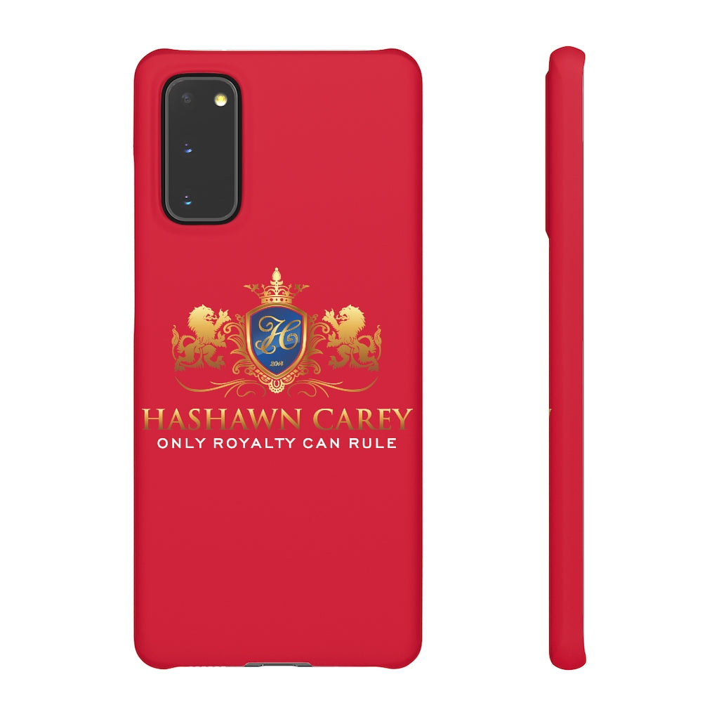 Hashawn Carey Logo Red Slim Phone Case
