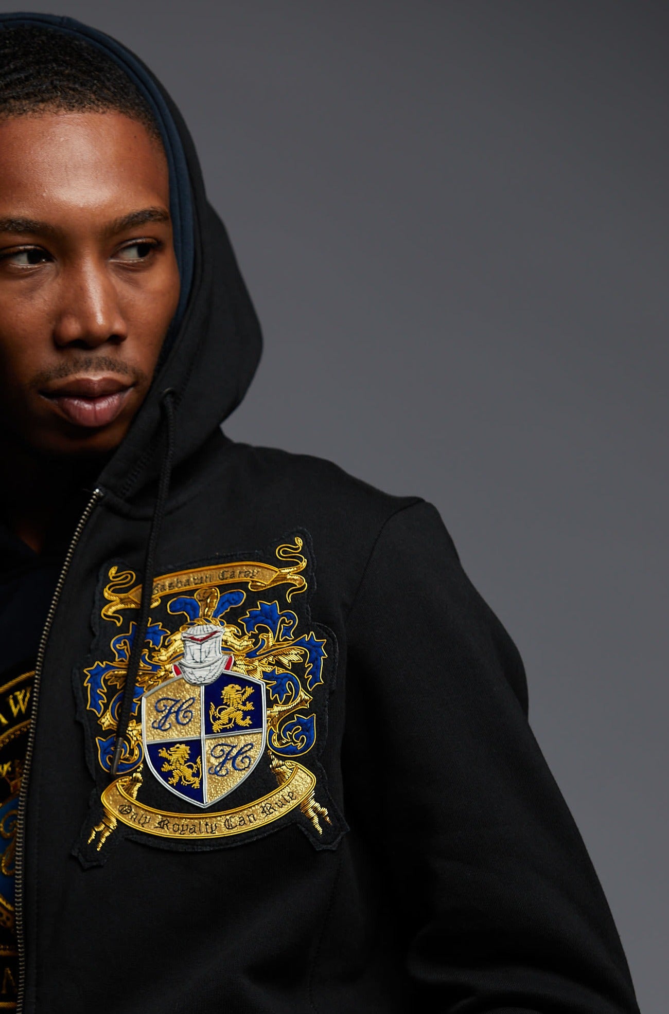 Hashawn Carey Coat Of Arms Hoodie