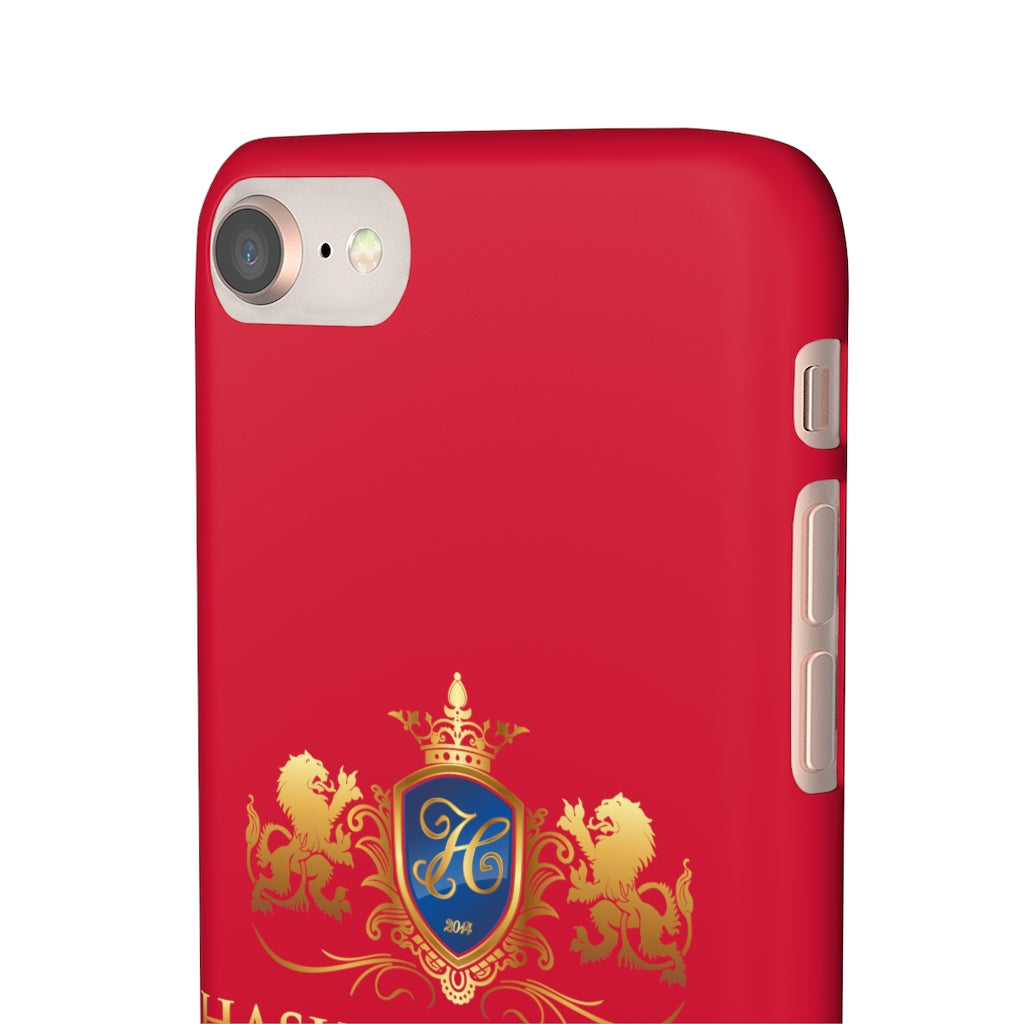 Hashawn Carey Logo Red Slim Phone Case