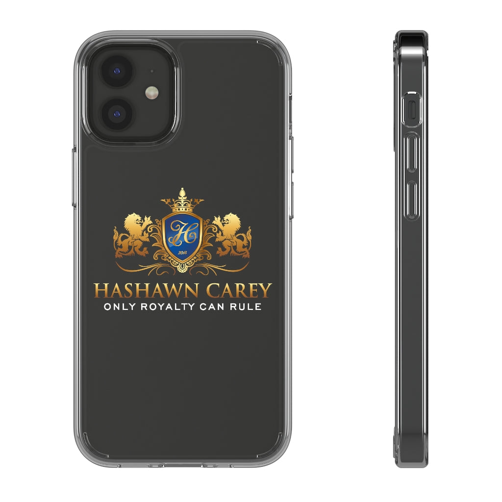 Hashawn Carey Logo Clear Phone Case