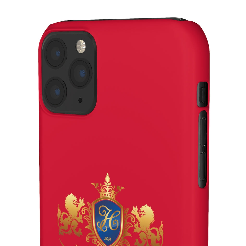 Hashawn Carey Logo Red Slim Phone Case