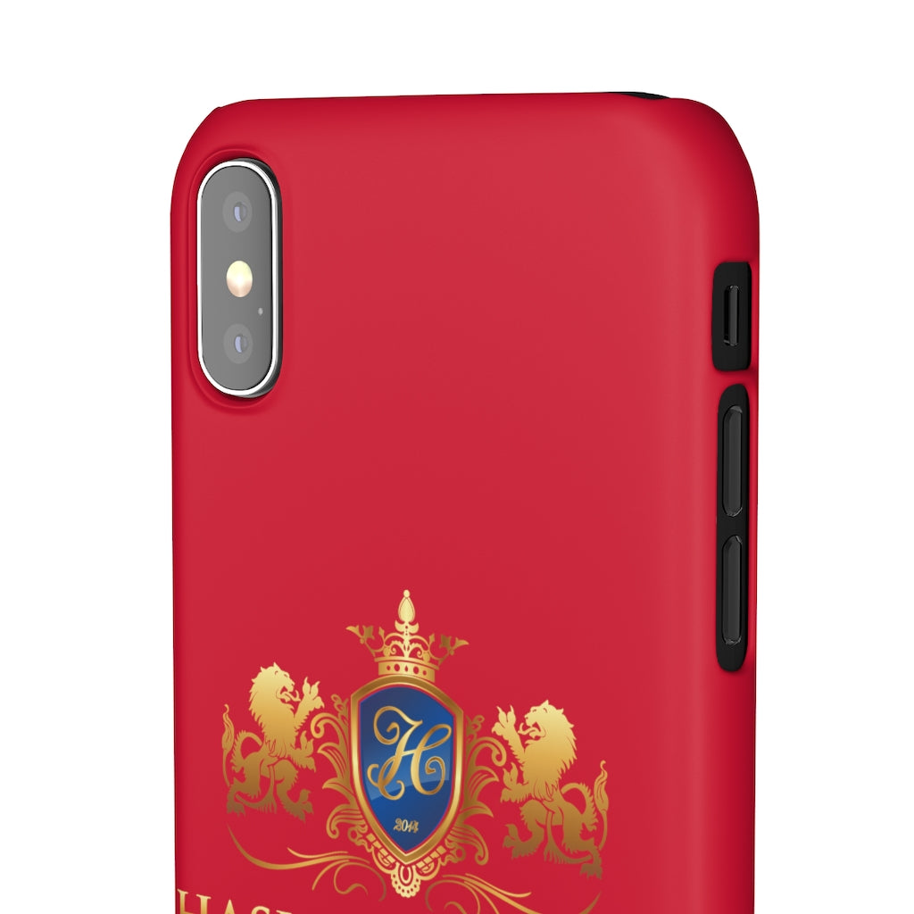 Hashawn Carey Logo Red Slim Phone Case