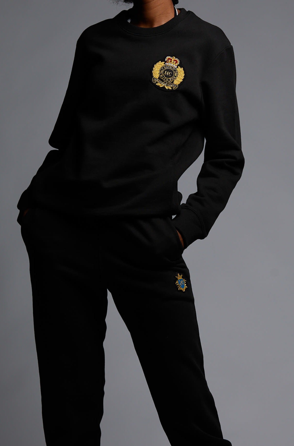 Hashawn Carey Limited Edition Royal Patch Sweatshirt