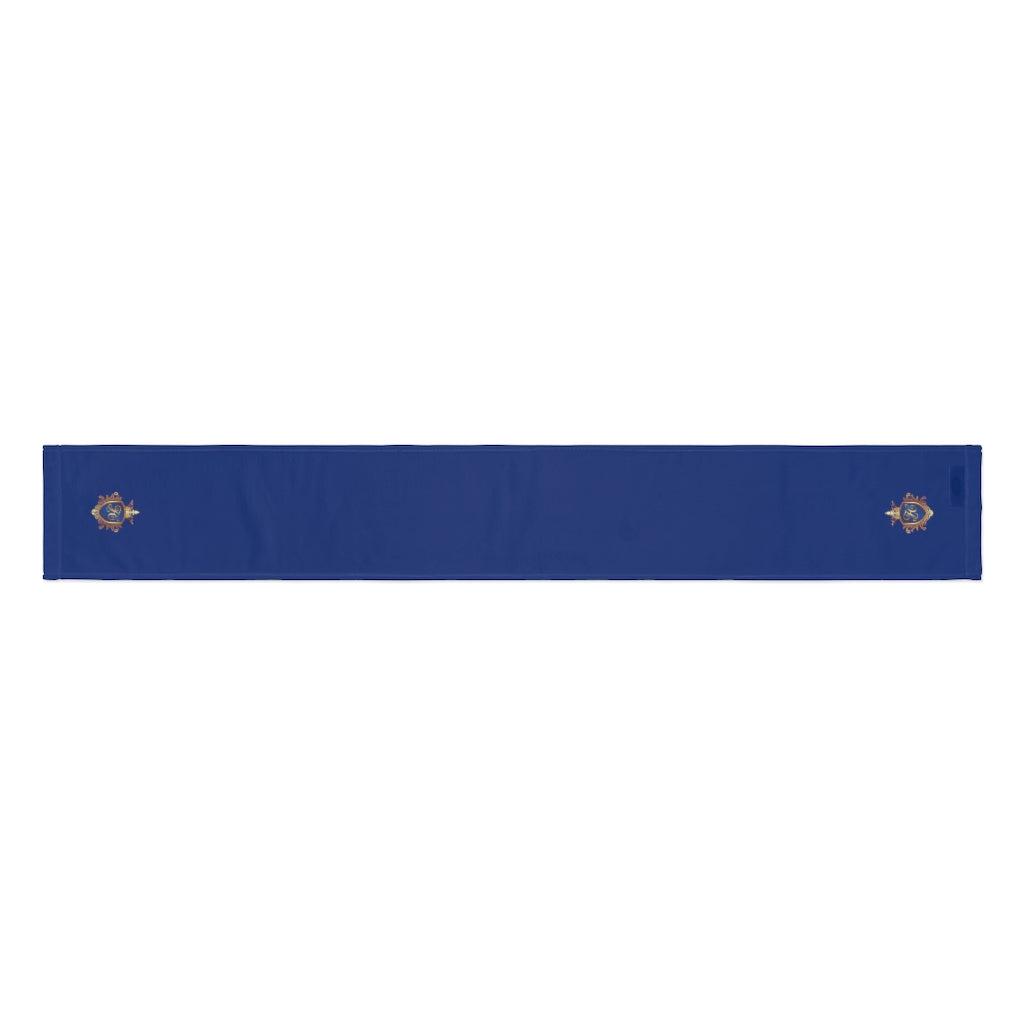 Royal Blue Crest Scarf