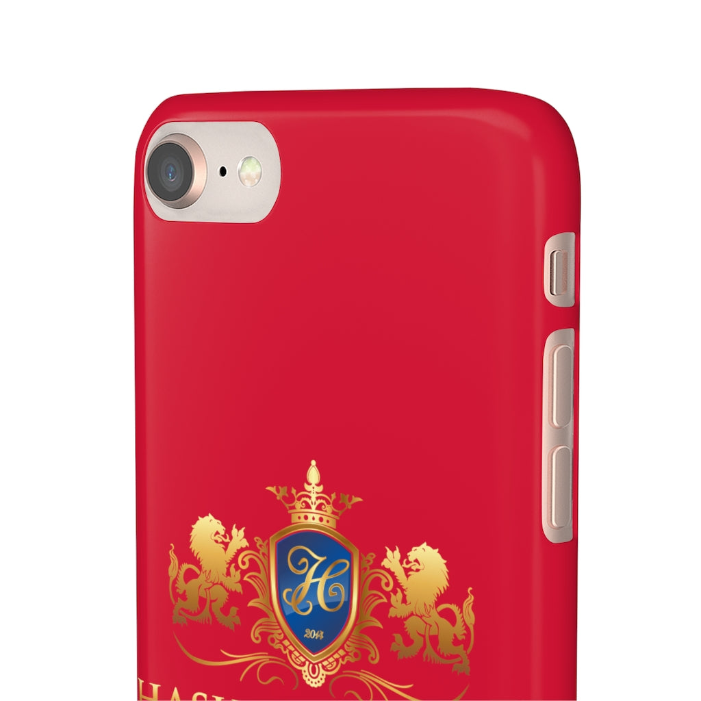 Hashawn Carey Logo Red Slim Phone Case