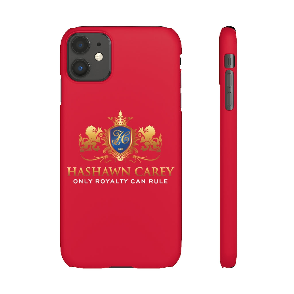 Hashawn Carey Logo Red Slim Phone Case