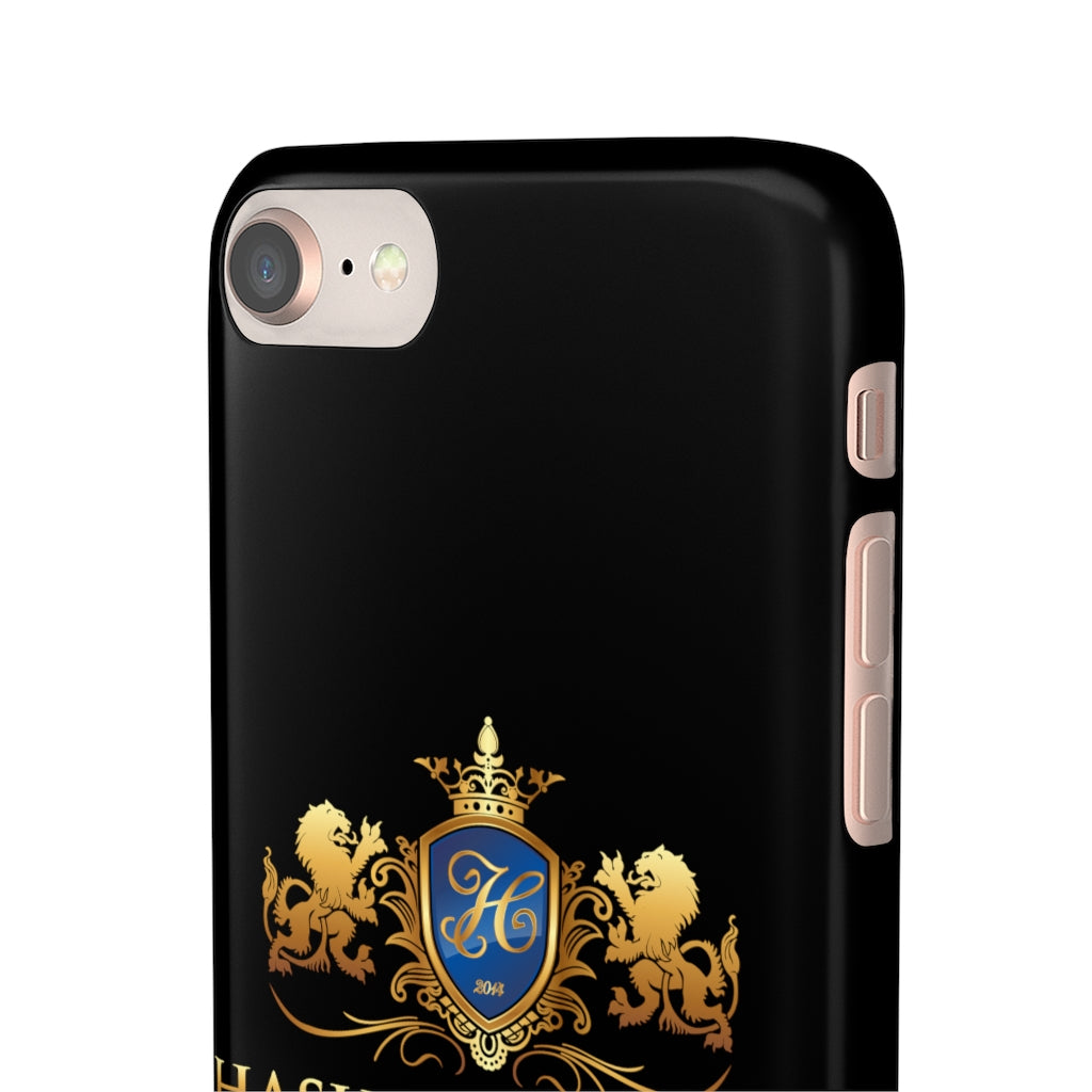 Hashawn Carey Logo Black Slim Phone Cases