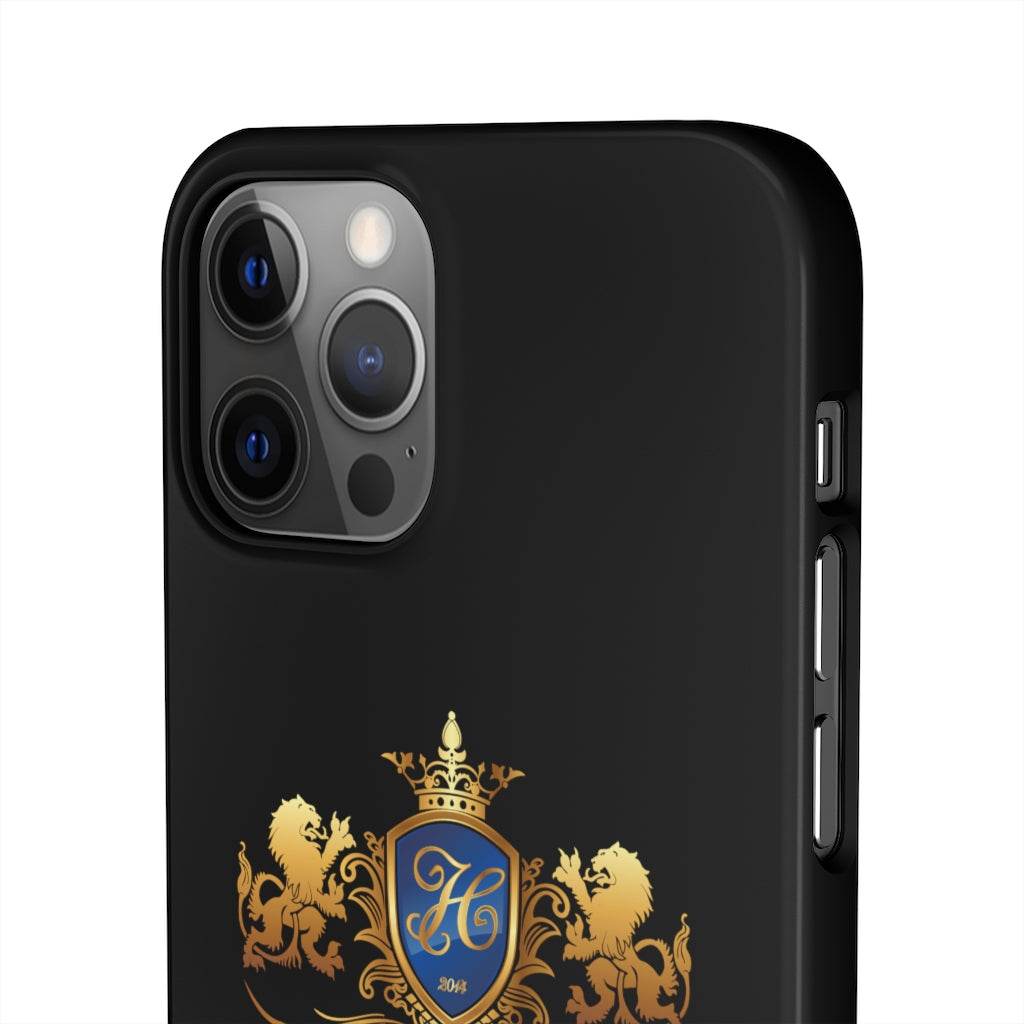 Hashawn Carey Logo Black Slim Phone Cases
