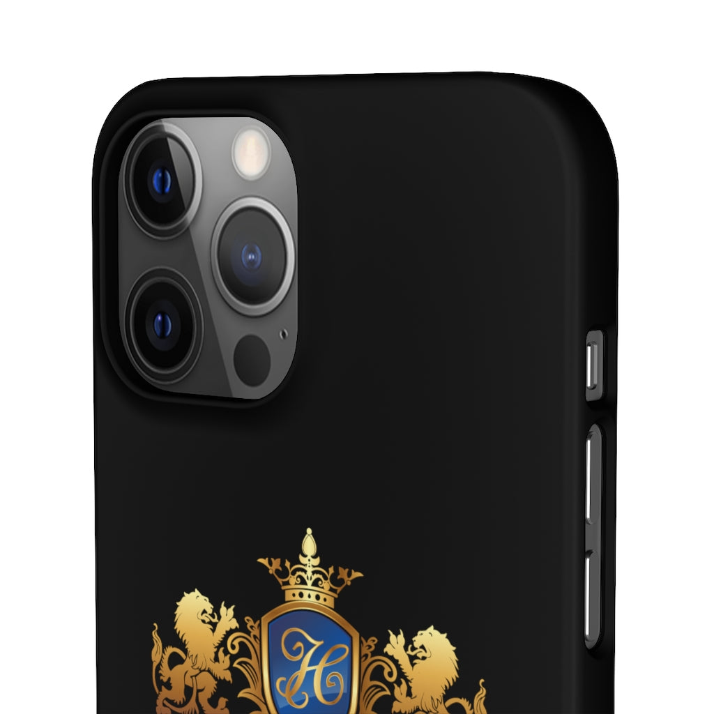 Hashawn Carey Logo Black Slim Phone Cases