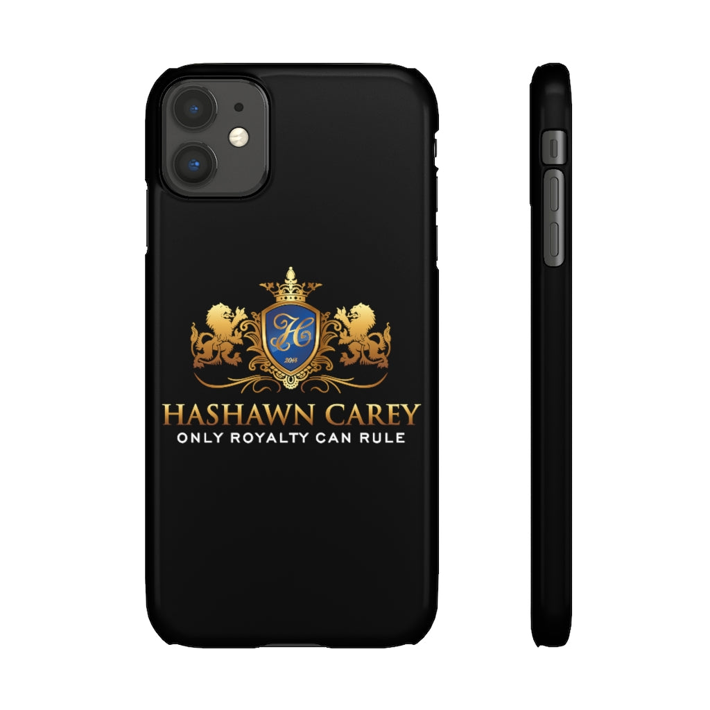 Hashawn Carey Logo Black Slim Phone Cases