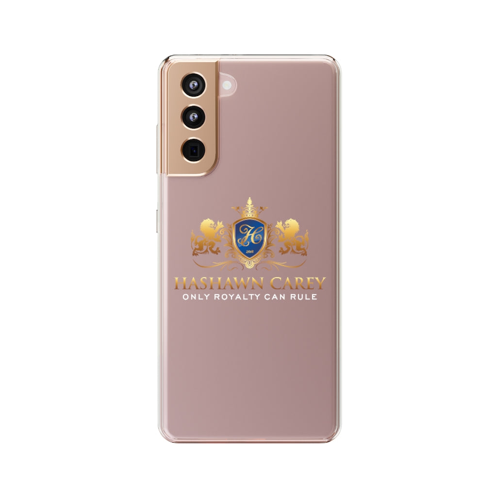 Hashawn Carey Logo Clear Phone Case