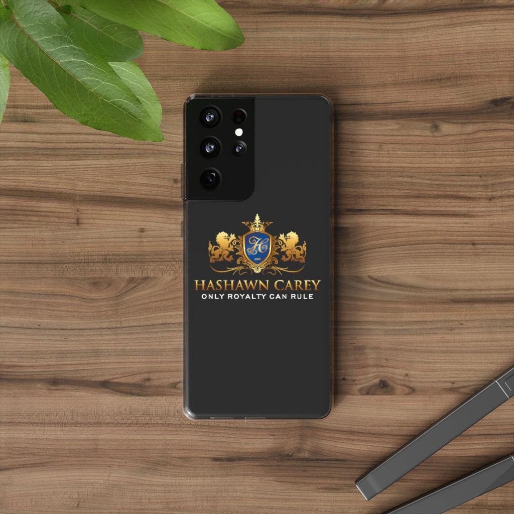 Hashawn Carey Logo Clear Phone Case