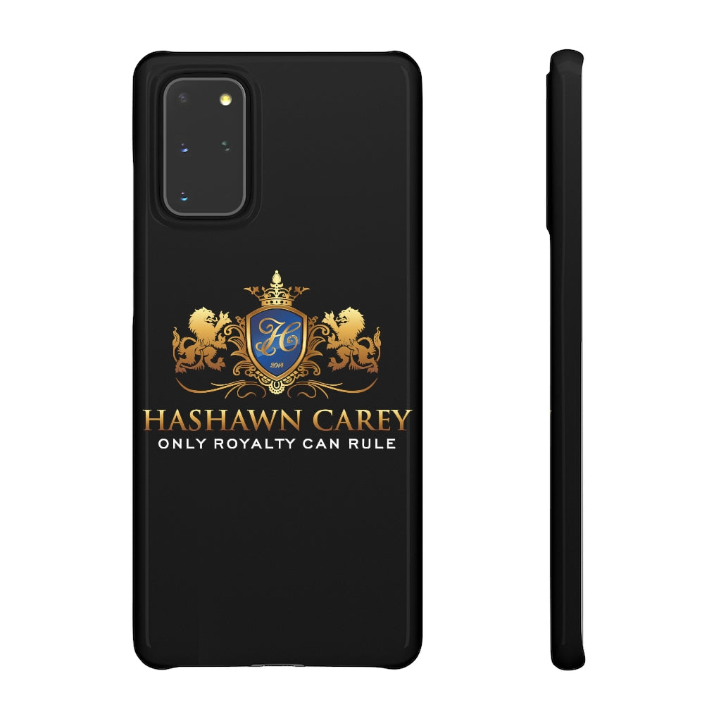 Hashawn Carey Logo Black Slim Phone Cases
