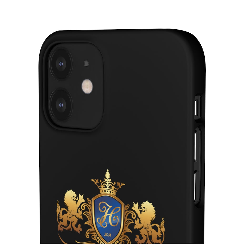 Hashawn Carey Logo Black Slim Phone Cases
